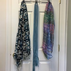 Bundle of Pretty, Light Scarves